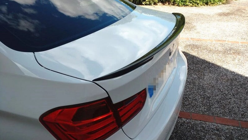 BMW 3 SERIES F30 SEDAN M SPORT LOOK HOOD SPOILER IN GLOSSY BLACK ABS