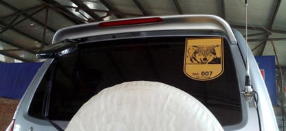 SPOILER POSTERIORE SUL TETTO MITSUBISHI PAJERO 2006-2014 CON TERZO STOP LED