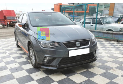 SOTTO PARAURTI ANTERIORE SEAT IBIZA 6F 2017+ 5 PORTE SPLITTER ABS LOOK SPORTIVO