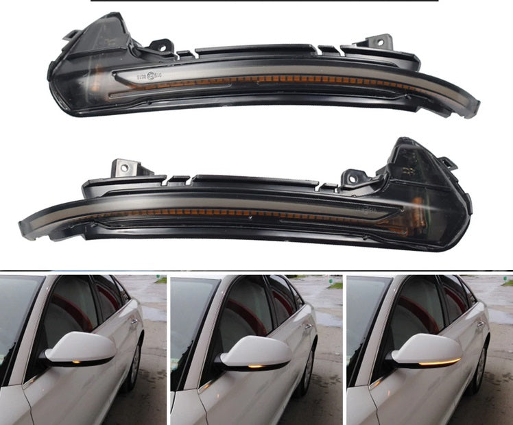 AUDI A6 4G C7 2011-2018 FRECCE LED DINAMICHE PER SPECCHI LATERALI LOOK FUME AUTOELEGANCERICAMBI