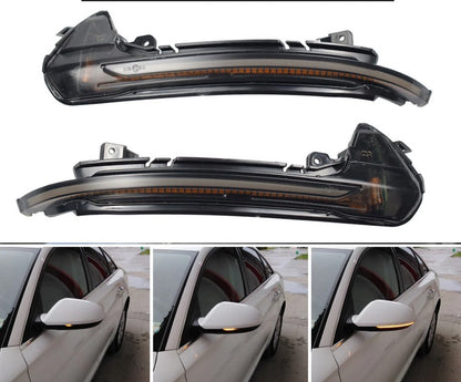 AUDI A6 4G C7 2011-2018 FRECCE LED DINAMICHE PER SPECCHI LATERALI LOOK FUME AUTOELEGANCERICAMBI