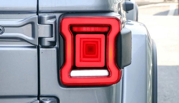 JEEP WRANGLER JL IV 2018+ PAIR OF LED REAR LIGHTS DYNAMIC FULL LED LIGHTBAR