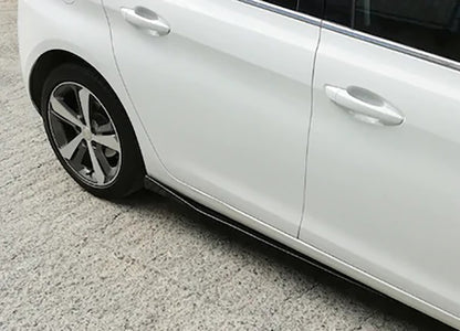 LATERALI GT LINE LOOK PEUGEOT 308 II 5 PORTE 2013+ FLAPS SOTTO MINIGONNE ABS