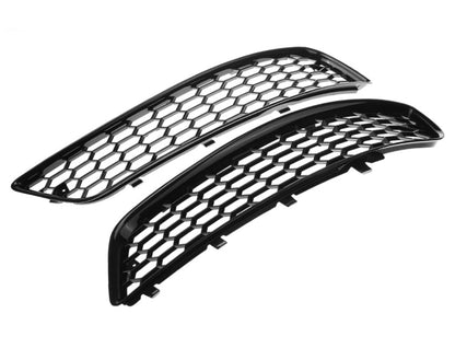 AUDI A3 8P 2008-2012 LIFT GRIGLIE FENDINEBBIA NERE NIDO D'APE RS3 NO FENDINEBBIA AUTOELEGANCERICAMBI