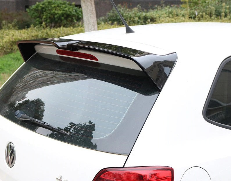 ALETTONE LOOK GTI SPOILER POSTERIORE SUL TETTO PER VW POLO 6R 6C 2011-2017 ABS AUTOELEGANCERICAMBI