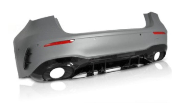 MERCEDES A W177 HB 2018+ REAR BUMPER AMG LOOK A35 A45