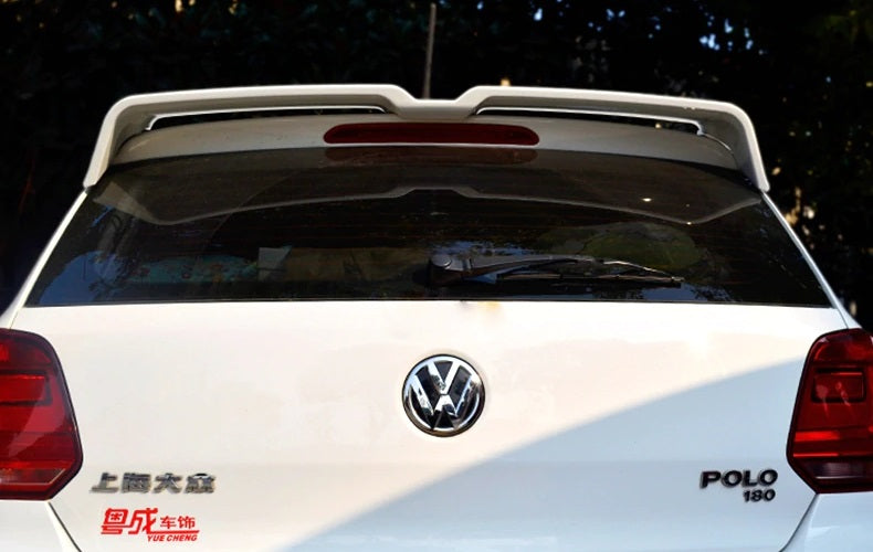 ALETTONE LOOK GTI SPOILER POSTERIORE SUL TETTO PER VW POLO 6R 6C 2011-2017 ABS AUTOELEGANCERICAMBI