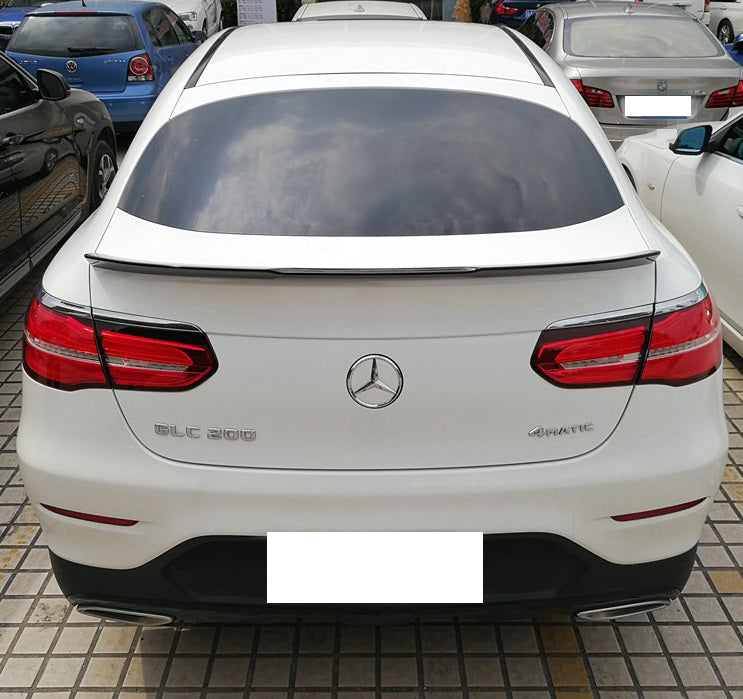 MERCEDES GLC COUPE 2016+ SPOILER SUL COFANO AMG DESIGN IN ABS / PLASTIC