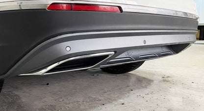 DIFFUSORE VW TIGUAN II AD1 2016+ SOTTO PARAURTI POSTERIORE LOOK R IN ABS