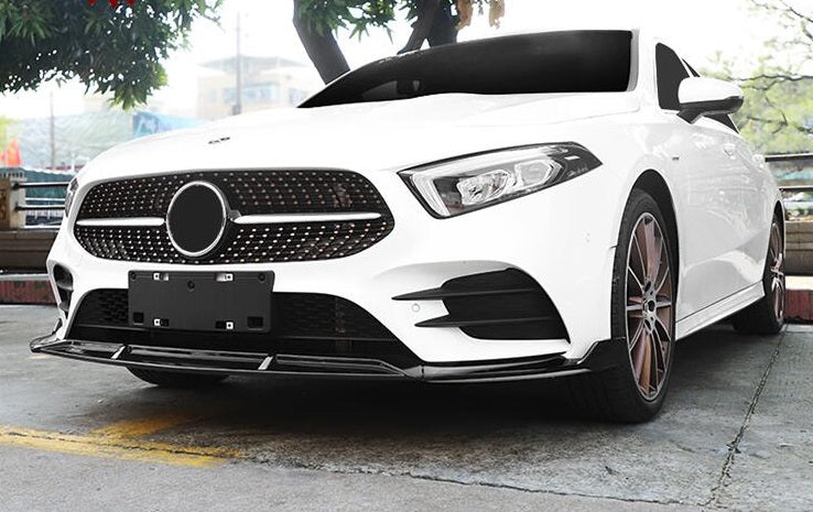 MERCEDES CLASSE A W177 2018+ SPLITTER ANTERIORE SOTTO PARAURTI LOOK AMG A45