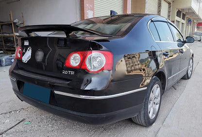 VW PASSAT B6 / B7 REAR SPOILER BONNET RLINE ABS GLOSS BLACK