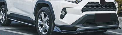 TOYOTA RAV4 RAV-4 V 2018+ FRONT BUMPER SPLITTER SPOILER GLOSS BLACK
