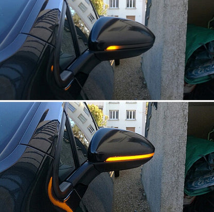 VW GOLF 7 7.5 2012-2019 COPPIA FRECCE LATERALI LED DINAMICHE / SCORREVOLI