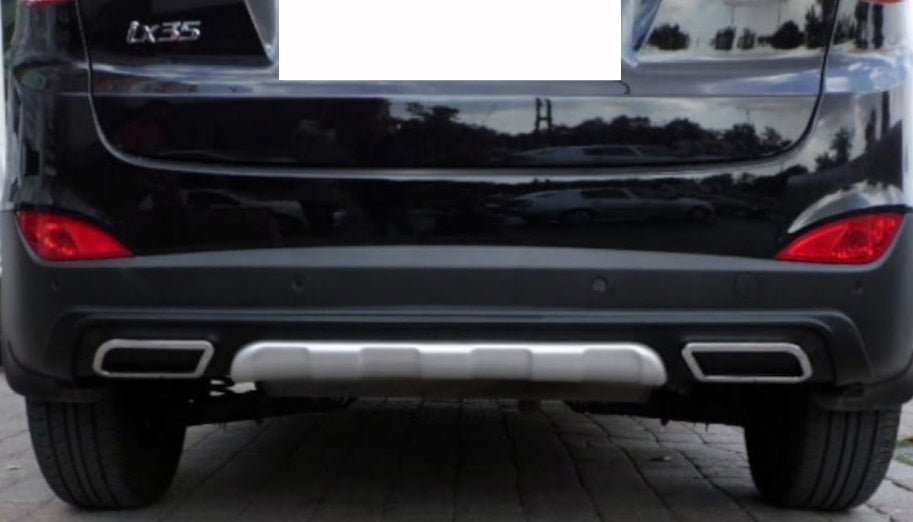 HYUNDAI IX35 2009-2015 SPOILER SOTTO PARAURTI ANTERIORE + POSTERIORE IN ABS