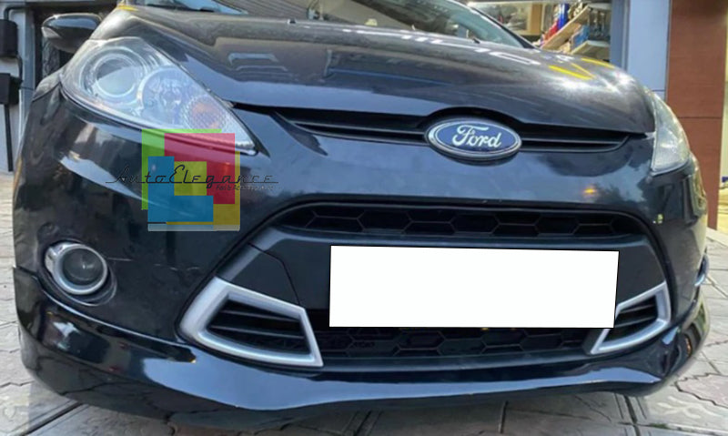 SPOILER SOTTO PARAURTI ANTERIORE FORD FIESTA MK7 2008-2012 LOOK ST ABS