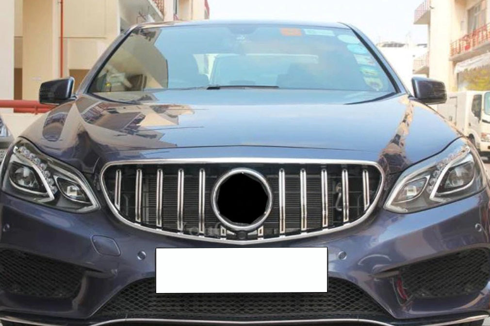 GRIGLIA ANTERIORE MERCEDES CLASSE E W212 2013-2016 LIFT SATINATO AMG