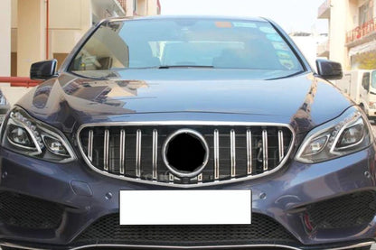 GRIGLIA ANTERIORE MERCEDES CLASSE E W212 2013-2016 LIFT SATINATO AMG