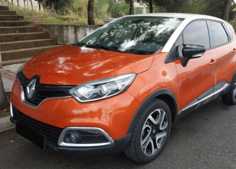 RENAULT CAPTUR CALOTTE ADESIVE SPECCHI SPECCHIETTI RETROVISORI NERO LUCIDO