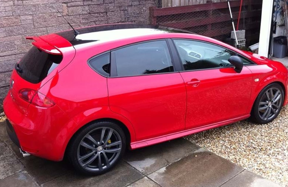 REAR SPOILER SEAT LEON 1P MK2 2009-2012 RESTYLING ON THE ROOF 0094