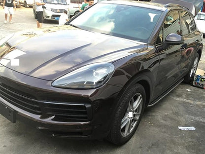 PORSCHE CAYENNE 9YA FROM 2018+ NON-SLIP DOOR SIDE STEPS