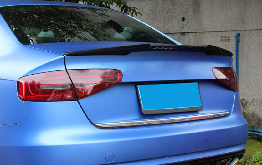 SPOILER LOOK RS4 POSTERIORE COFANO PER AUDI A4 B8 8K BERLINA 0103