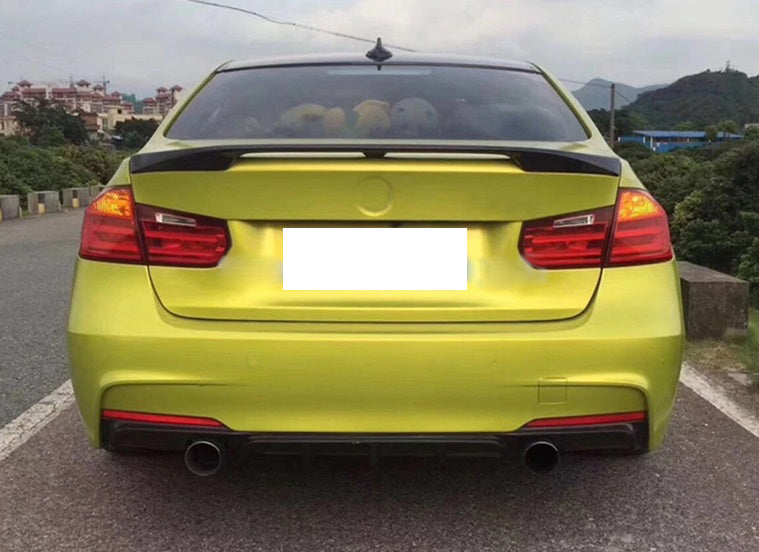 SPOILER SUL COFANO PER BMW SERIE 3 F30 BERLINA LOOK TUNING SPORTIVO IN ABS