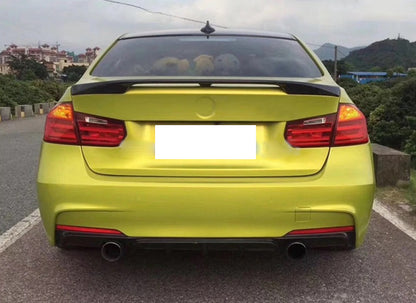 SPOILER SUL COFANO PER BMW SERIE 3 F30 BERLINA LOOK TUNING SPORTIVO IN ABS
