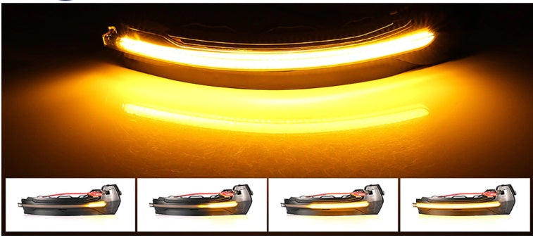 FRECCE LED DINAMICHE SCORREVOLI PER AUDI A3 8V 2012-2019 FUME LATERALI