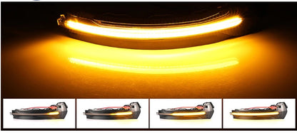 FRECCE LED DINAMICHE SCORREVOLI PER AUDI A3 8V 2012-2019 FUME LATERALI