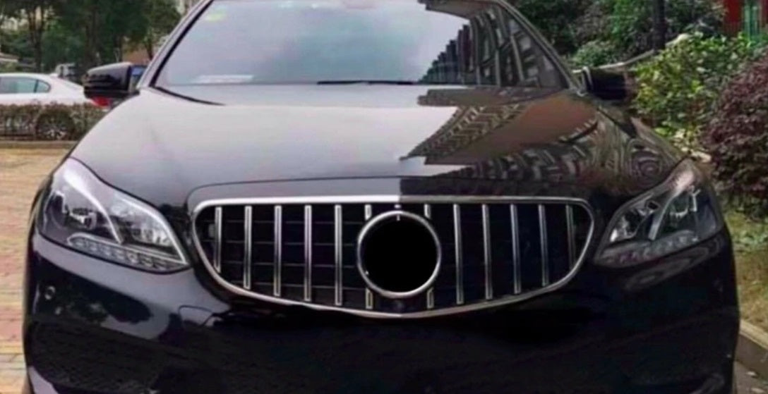 GRIGLIA ANTERIORE MERCEDES CLASSE E W212 2013-2016 LIFT SATINATO AMG