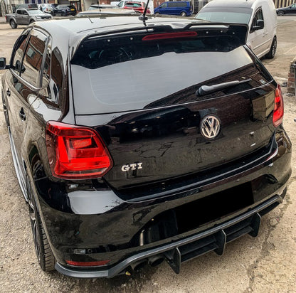 REAR ROOF SPOILER FOR VW POLO 6R 6C 2009-2017 ABS 0251