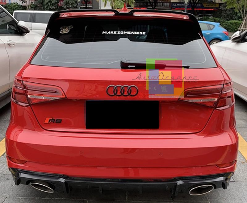 Per Audi A3 8V Sportback 5-Door 2013-2020 ABS Spoiler per tettuccio,  Spoiler posteriori per auto, Paraurti Posteriore Baule Posteriore Sul tetto  Ala Coda Spoiler : : Auto e Moto