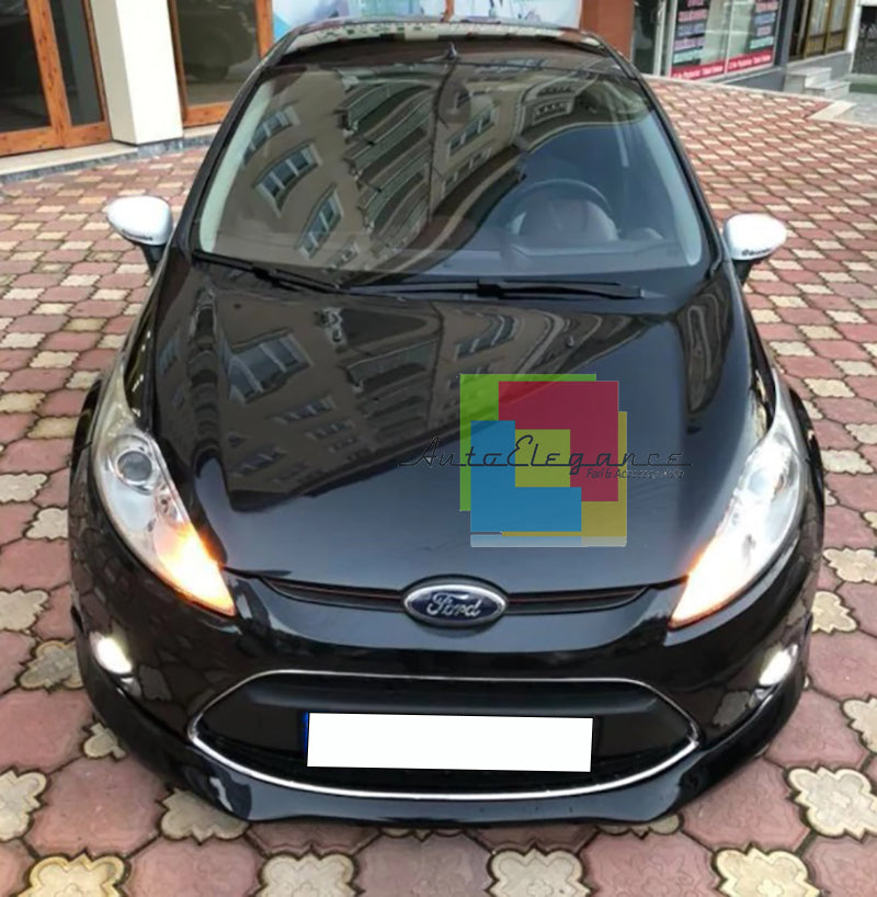 SPOILER SOTTO PARAURTI ANTERIORE FORD FIESTA MK7 2008-2012 LOOK ST ABS