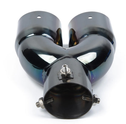 BMW SERIE 1 F20 F21 TERMINALI DI SCARICO ACCIAIO INOX NERO LUCIDO M1 AUTOELEGANCERICAMBI