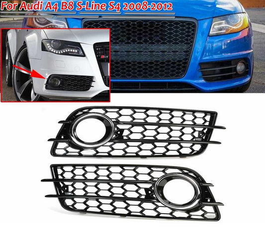 AUDI A4 B8 SLINE S4 2008-2012 GRIGLIE FENDINEBBIA NIDO D'APE DESIGN RS4 S4 AUTOELEGANCERICAMBI