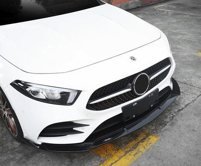 MERCEDES CLASSE A W177 2018+ SPLITTER ANTERIORE SOTTO PARAURTI LOOK AMG A45