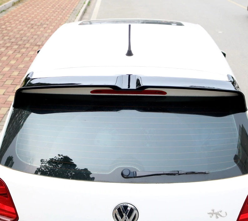 ALETTONE LOOK GTI SPOILER POSTERIORE SUL TETTO PER VW POLO 6R 6C 2011-2017 ABS AUTOELEGANCERICAMBI