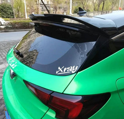 OPEL ASTRA K 2015+ ROOF SPOILER SPORT WING GLOSS BLACK ABS
