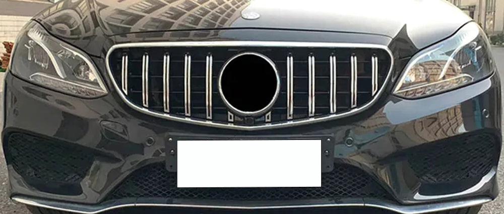 GRIGLIA ANTERIORE MERCEDES CLASSE E W212 2013-2016 LIFT SATINATO AMG