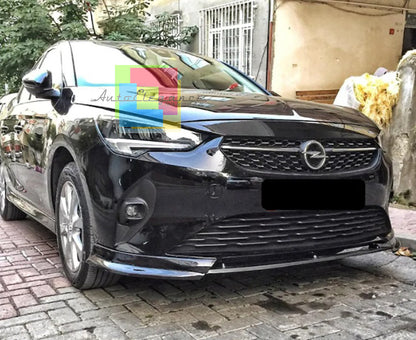 OPEL CORSA F 2019+ SOTTO PARAURTI ANTERIORE LOOK SPORTIVO OPC ABS