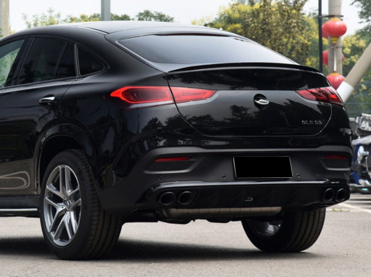 MERCEDES GLE COUPE C167 SPOILER POSTERIORE SUL COFANO AMG NERO LUCIDO