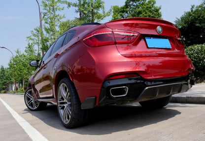 BMW X6 F16 2014-2019 SPOILER SUL COFANO IN ABS LOOK M AUTOELEGANCERICAMBI