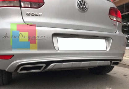 REAR BUMPER DIFFUSER VW GOLF 6 VI 2008-2012 IN ABS TUNING R