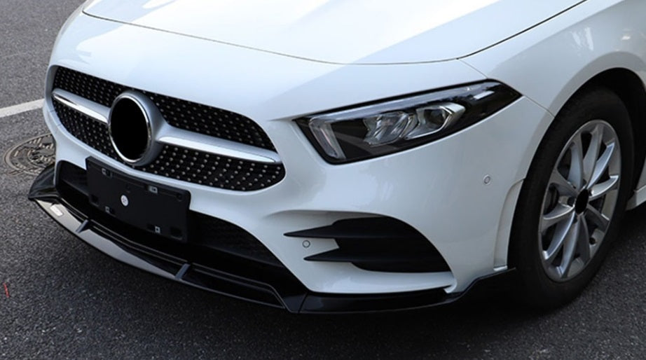 MERCEDES CLASSE A W177 2018+ SPLITTER ANTERIORE SOTTO PARAURTI LOOK AMG A45