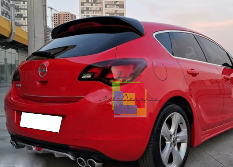 OPEL ASTRA J DIFFUSORE SOTTO PARAURTI QUATTRO TERMINALI ABS -