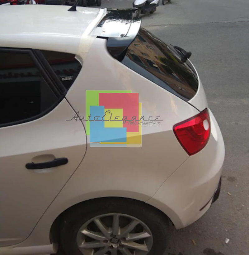 SEAT IBIZA 6J 5 PORTE 2008-2017 SPOILER POSTERIORE SUL TETTO ABS CUPRA LOOK