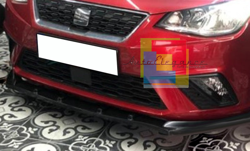LIP UNDER FRONT BUMPER SEAT IBIZA 6F 2017+ SPLITTER ABS SPORTY LOOK