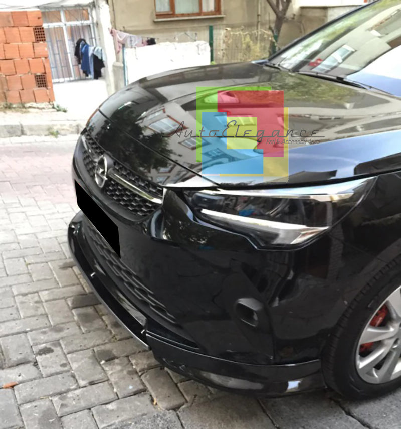 OPEL CORSA F 2019+ SOTTO PARAURTI ANTERIORE LOOK SPORTIVO OPC ABS