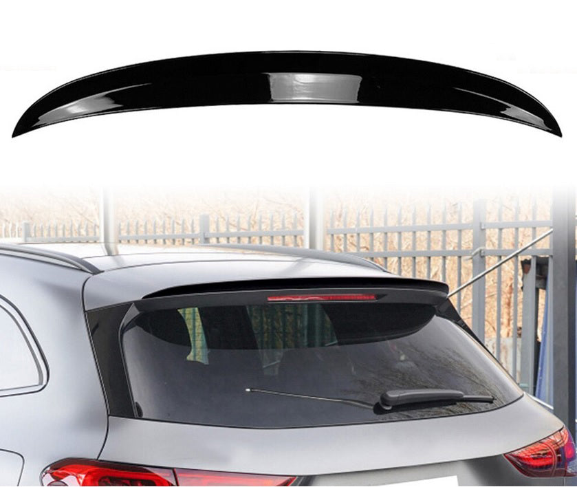 MERCEDES GLA H247 AMG REAR SPOILER ROOF LOW WING GLOSS BLACK A45s