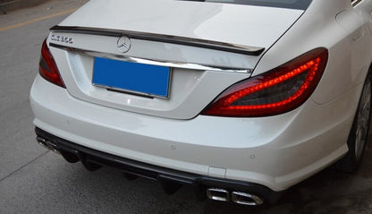 MERCEDES CLS W218 2010+ AMG LOOK GLOSS BLACK REAR HOOD SPOILER